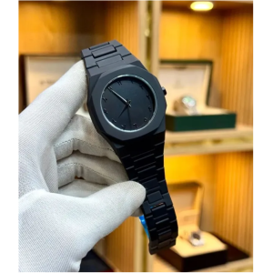 Arabic Aura watch 2025 New Arabic Men’s Aura Watch Black Modern Creative Design Waterproof Stainless Steel Chain Quartz Movement for smart men