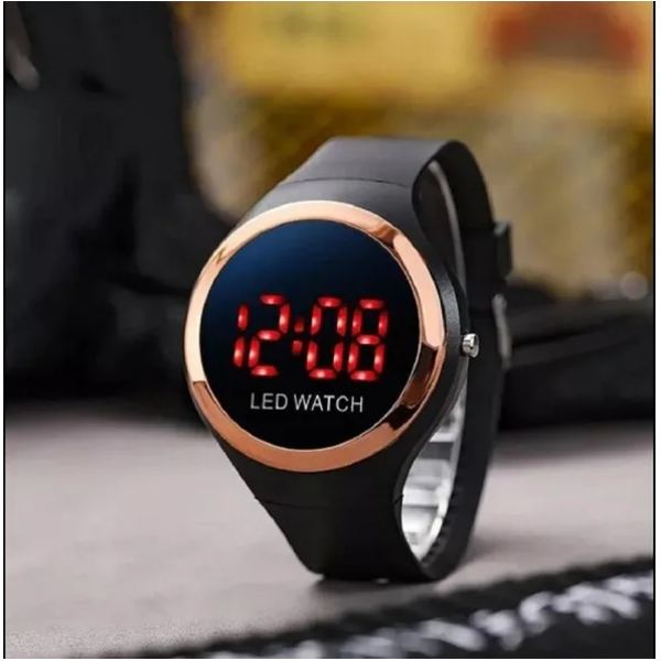 100 % imported Round Stylish LED Watch for Boys Men and Kids | Simple Latest LED Round Watch | Sports Digital UNISEX LED Watches