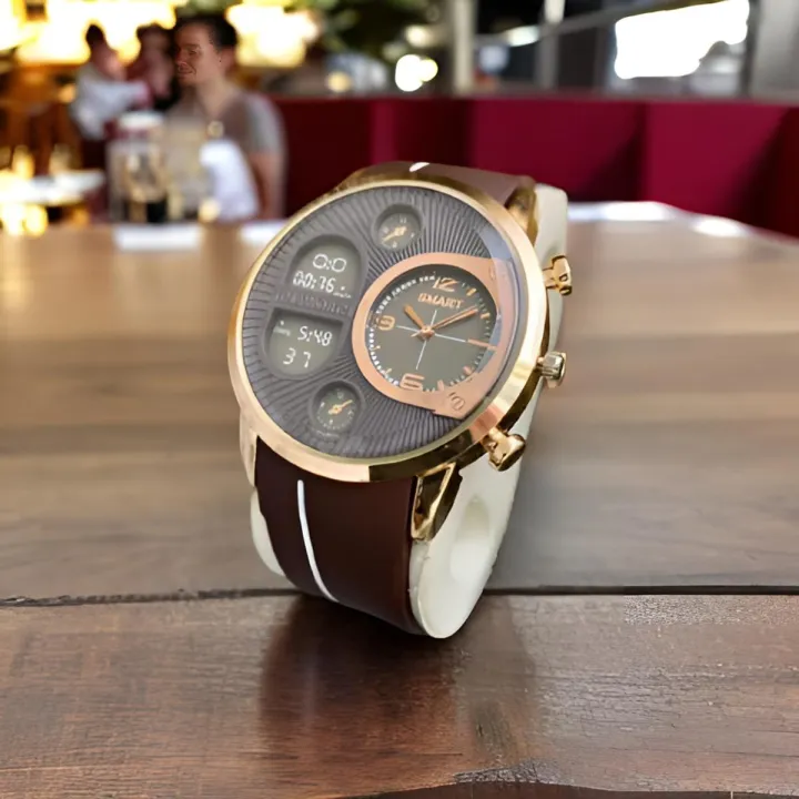 Time Worth Stylish Rubber Strap Watch For Men And Boys - Elevate Your Look With This Premium Quality And Fashionable Timepiece