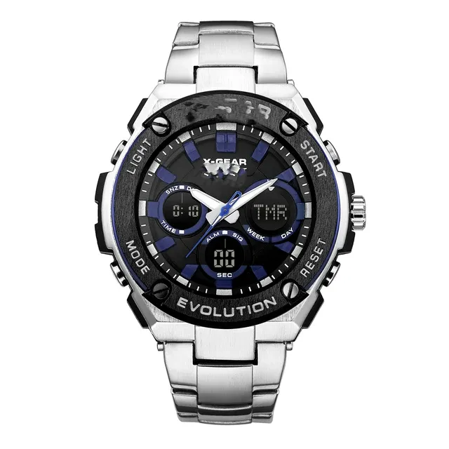 Waterproof Digital Sports Watch for Men - Dual time watches for boys-